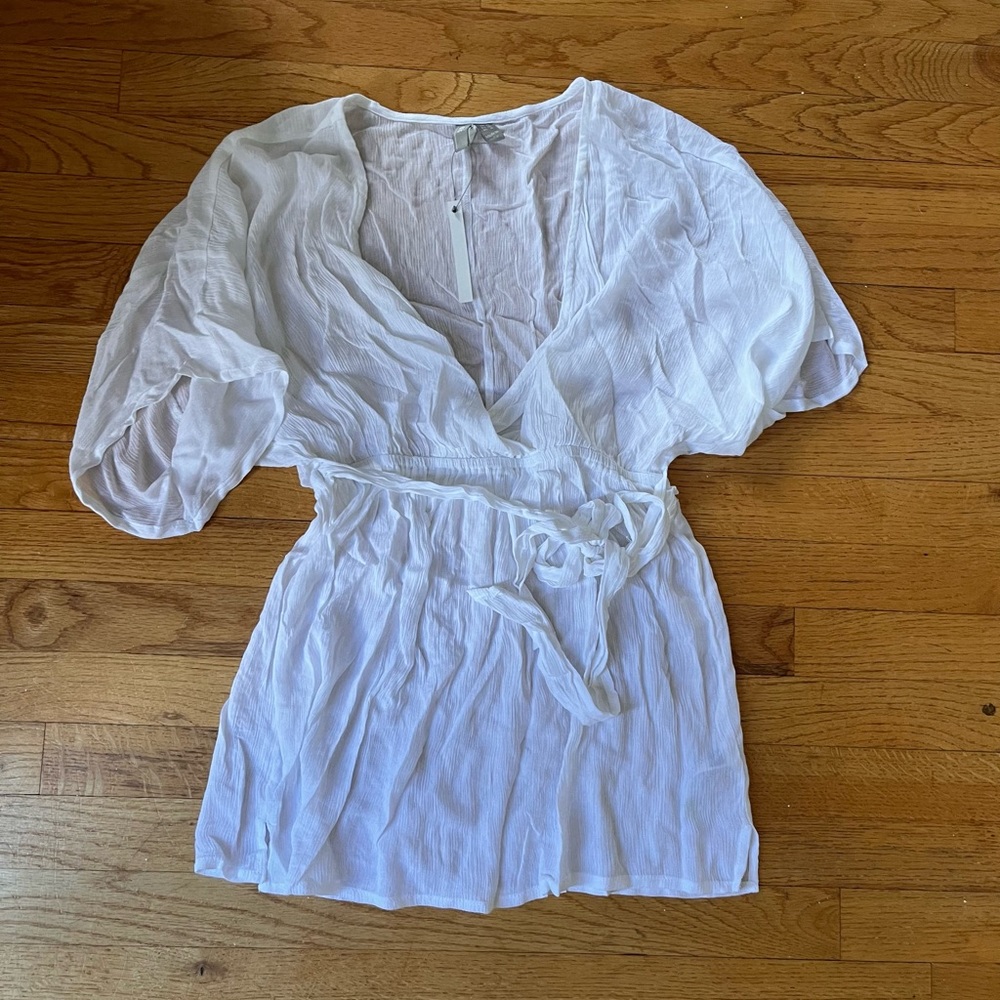 NWT Asoa swimsuit cover up petite size 10 - Picture 1 of 3